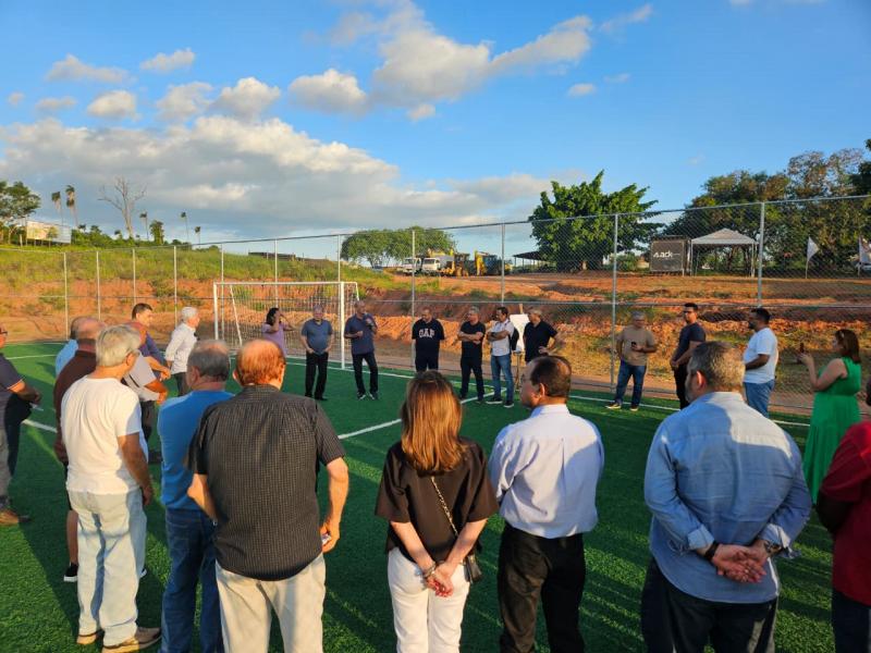 Obra, inaugurada sexta, integra a nova praça projetada para ampliar as opções de lazer e prática esportiva