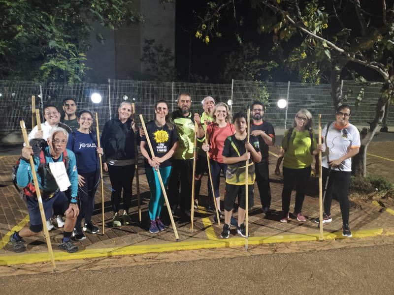 Peregrinos chegaram a Santo Expedito na madrugada de ontem