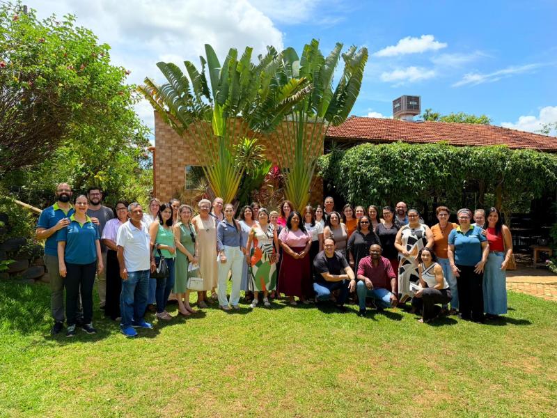 Participantes do projeto "Entre Olhares e Corações" 