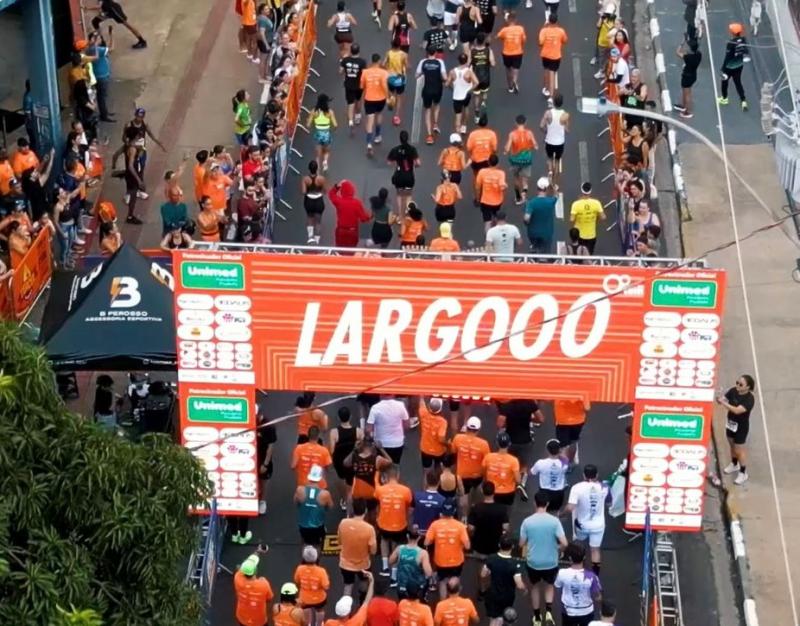 Largada da 1ª Corrida 15 km Prudentina Fest Run