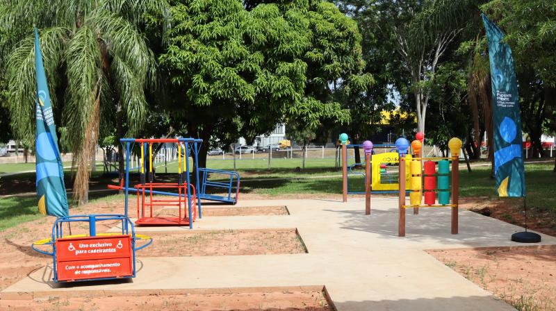 Praça de lazer revitalizada fica no Jardim Alto da Boa Vista, na zona sul da cidade