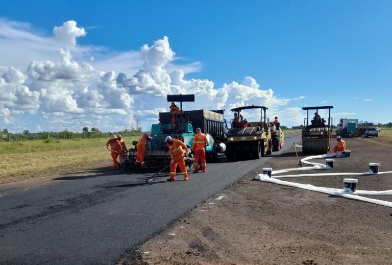 Modernização inclui recuperação da pavimentação e da sinalização horizontal da pista de pouso e decolagem, taxiway e pátio, além de outras melhorias 