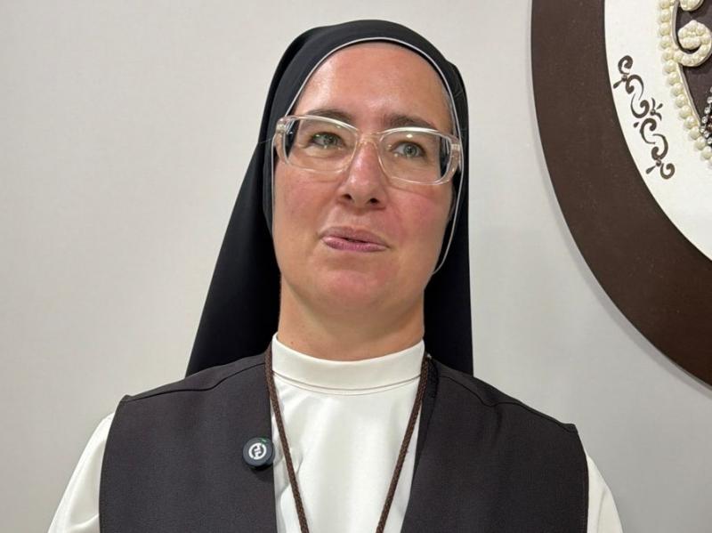  Irmã Raquel Cristina Santana Canoas, Priora Geral do Instituto Carmelitas Mensageiras do Espírito Santo