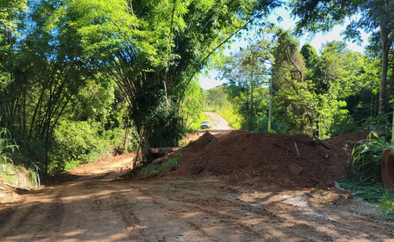 Desvio temporário foi implantado para garantir segurança dos motoristas