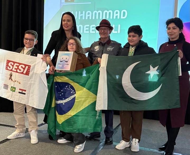 Miguel Rosa e os demais finalistas