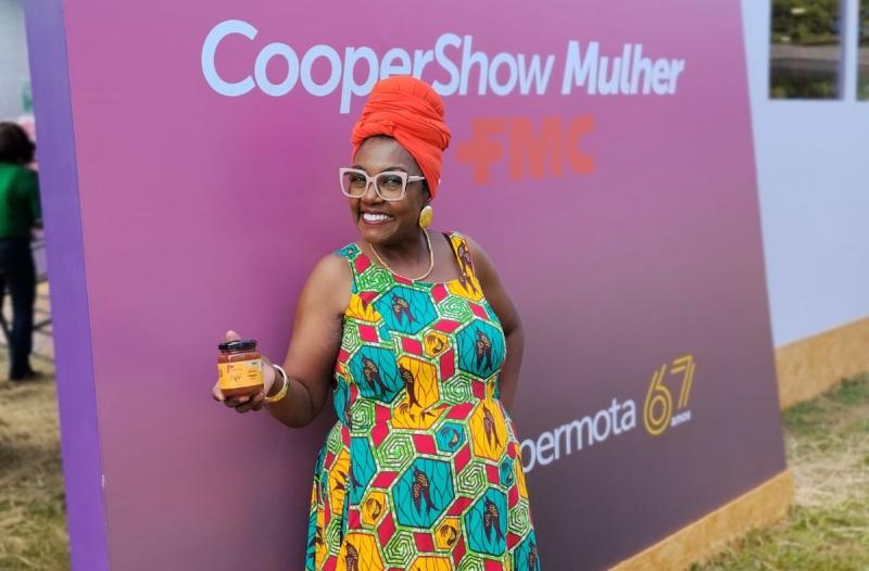 Lucimara Augusto, da Danega Conservas, em destaque na Coopershow 2026