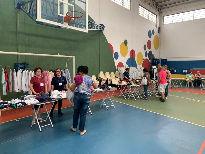 Unipode recebe doações para Bazar Solidário até esta sexta