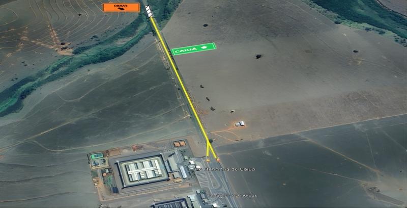 Acesso a Caiuá terá interdição total a partir desta quinta-feira