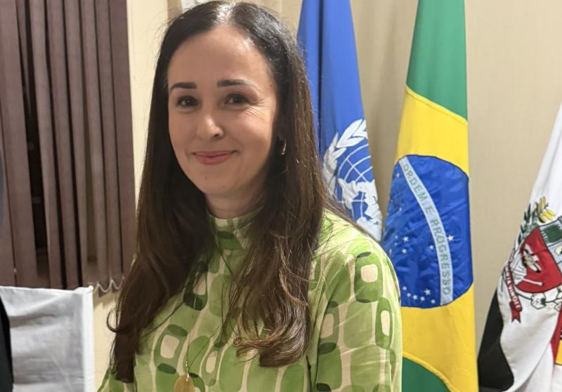 Fabiane Sanches, presidente do Rotary Rosa dos Ventos