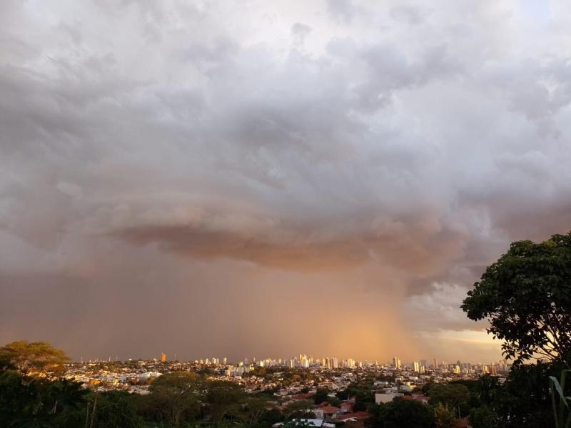 Podem ocorrer momentos de chuva forte na região, aponta Defesa Civil