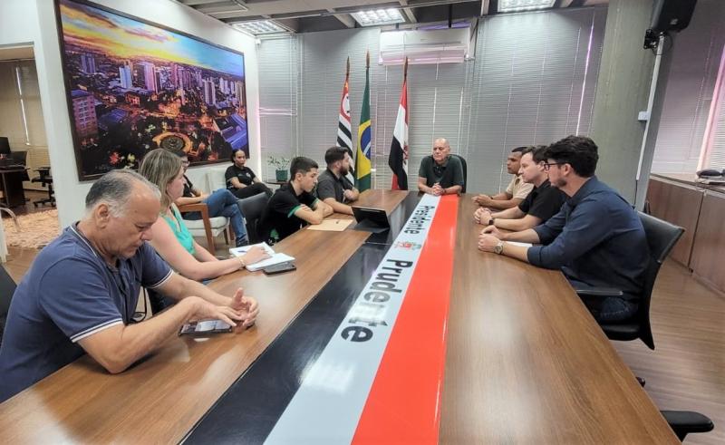 Reunião foi realizada no Gabinete do Paço, na manhã de hoje