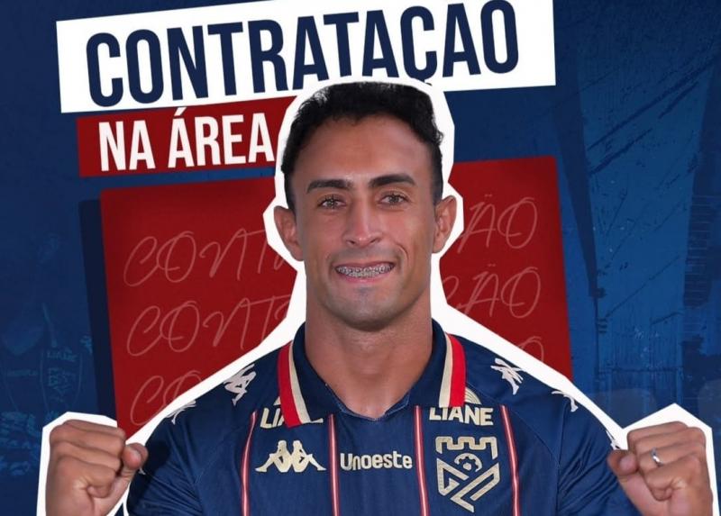 Luiz Fernando: atacante chega para reforçar o Grêmio Prudente