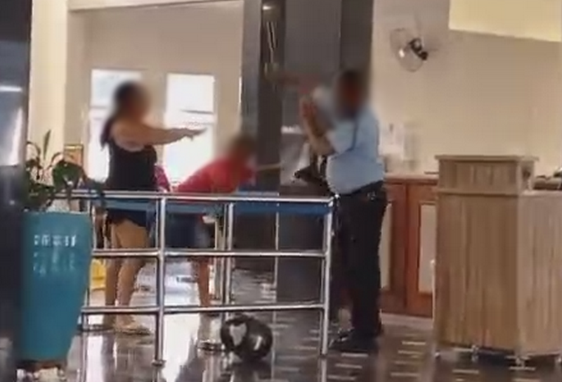 Imagens registraram agressões envolvendo visitantes e um vigilante da unidade