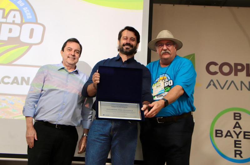 Piai recebeu título durante abertura da Coplacampo, em Piracicaba