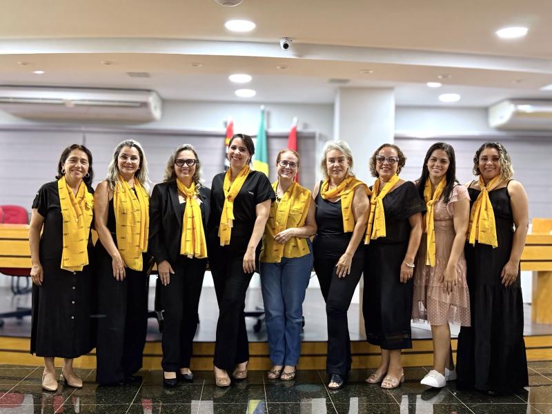 Associadas da nova diretoria presentes no evento