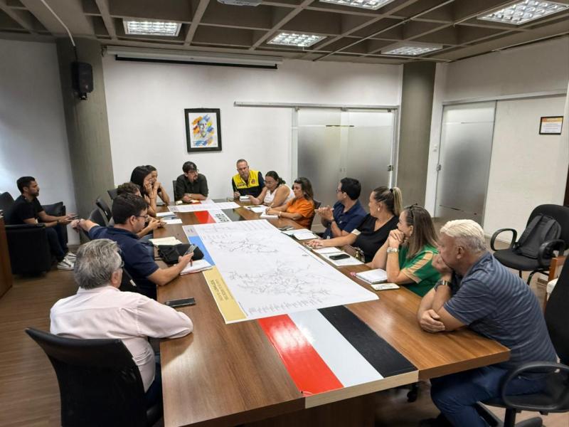 Ponto principal do encontro foi como funcionará o sistema de integração do transporte público e a forma como ela irá operar em relação aos estudantes