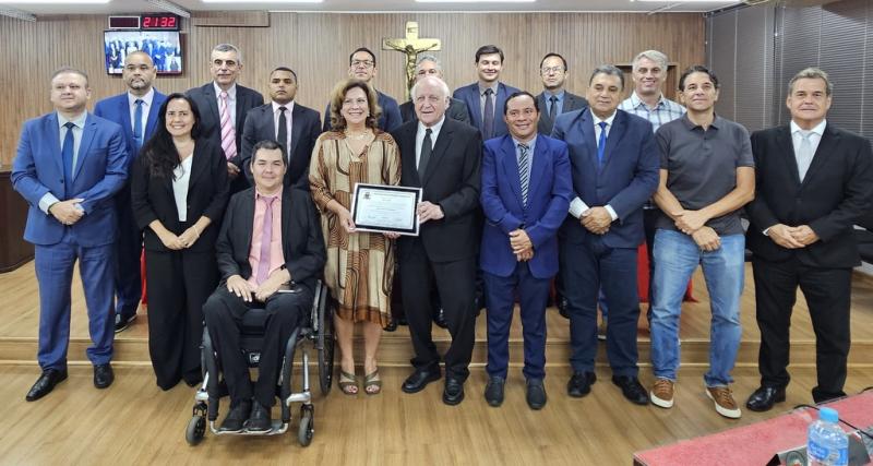 Grupo Athia foi homenageado em sessão solene