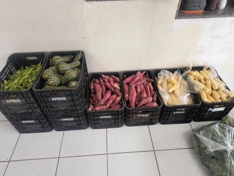 Entregas de alimentos são realizadas semanalmente