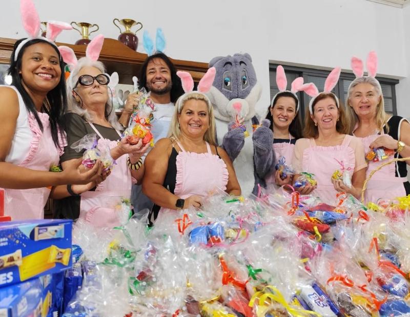 Caixas de bombom arrecadadas pelo Fundo Social serão destinadas a crianças do município