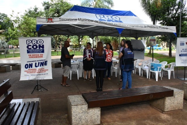 Atendimentos ocorrerão em uma tenda montada na Praça Nove de Julho