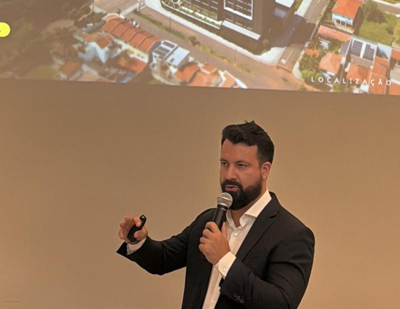 Thiago Decks, gerente de Canal Imobiliário da Mampei Funada