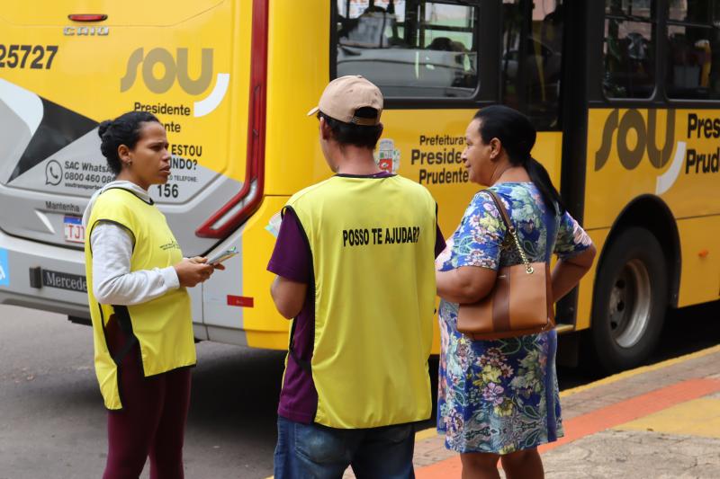 Agentes vão esclarecer dúvidas e orientar usuários sobre mudanças no transporte coletivo