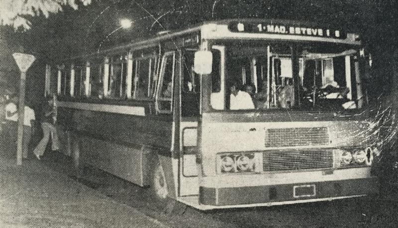 A partir das 23h, ônibus são recolhidos à garagem