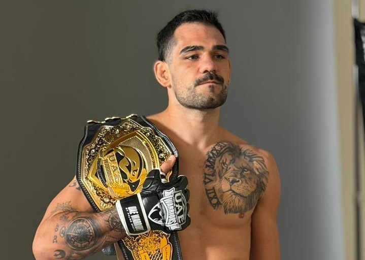 Caio luta na categoria meio-pesado (até 93 kg); transmissão será pelo YouTube