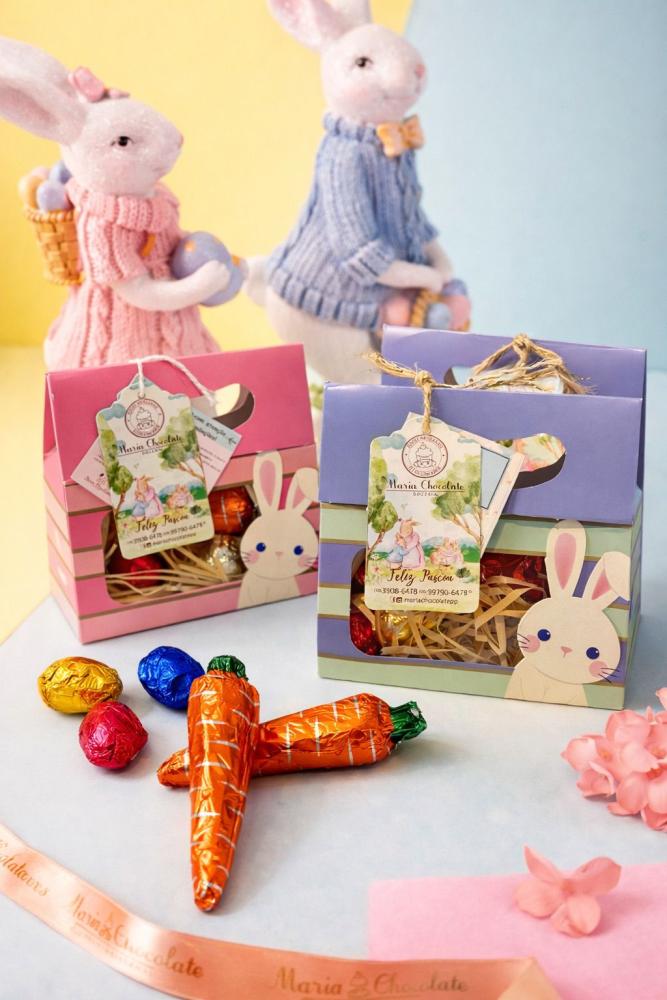 Loja Maria Chocolate: kits menores, que atendem diferentes faixas de preço