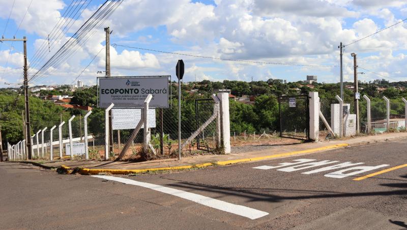 Ecoponto estava fechado desde junho de 2025