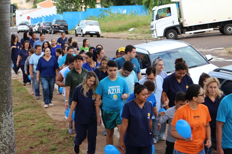 Caminhada ocorreu nesta quinta-feira