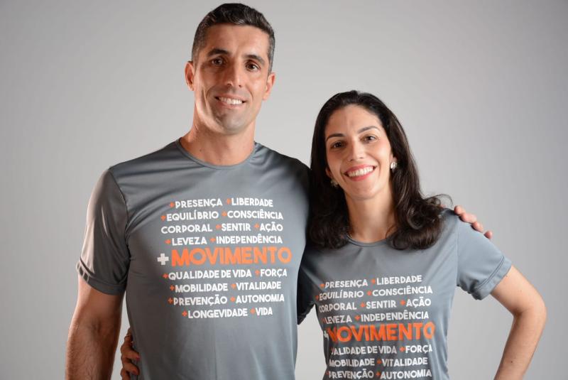 Os fisioterapeutas, Diogo Pernas e Fernanda Pachioni Pernas