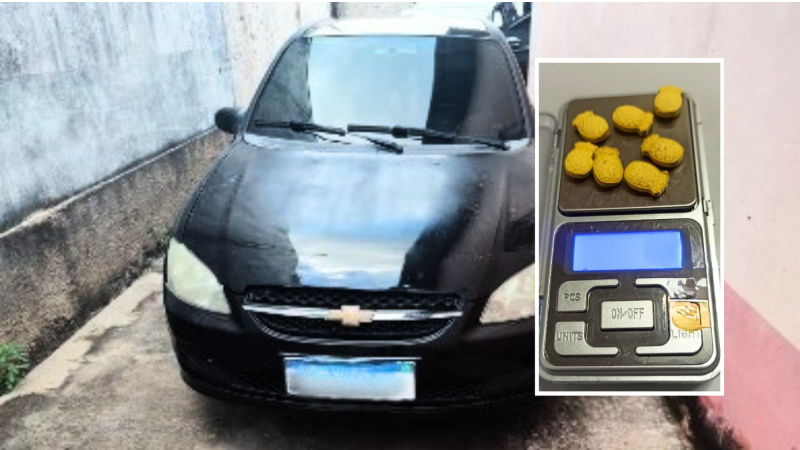 Com envolvidos, Polícia Civil apreendeu drogas, celulares e carro utilizado no dia do homicídio
