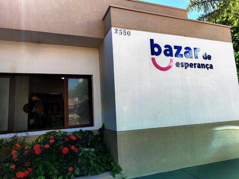Bazar da Esperança será inaugurado nesta quarta, a partir das 9h