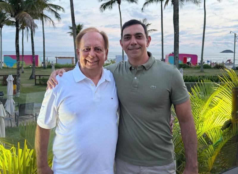 Dr. Roberto Gurgel Filho e seu pai, Roberto Gurgel: novo secretário da Administração do MS é ex-aluno da Toledo Prudente