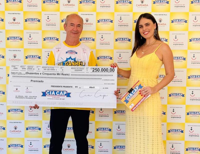 Alcides Roberto Firmino ganhou R$ 250 mil do CiaCap
