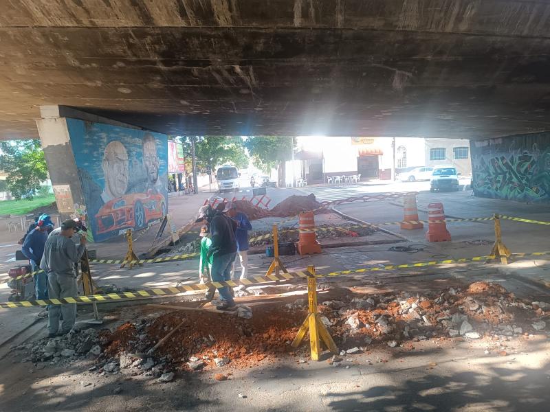 Sosp iniciou trabalho de adequação da sinalização e acessibilidade no trecho