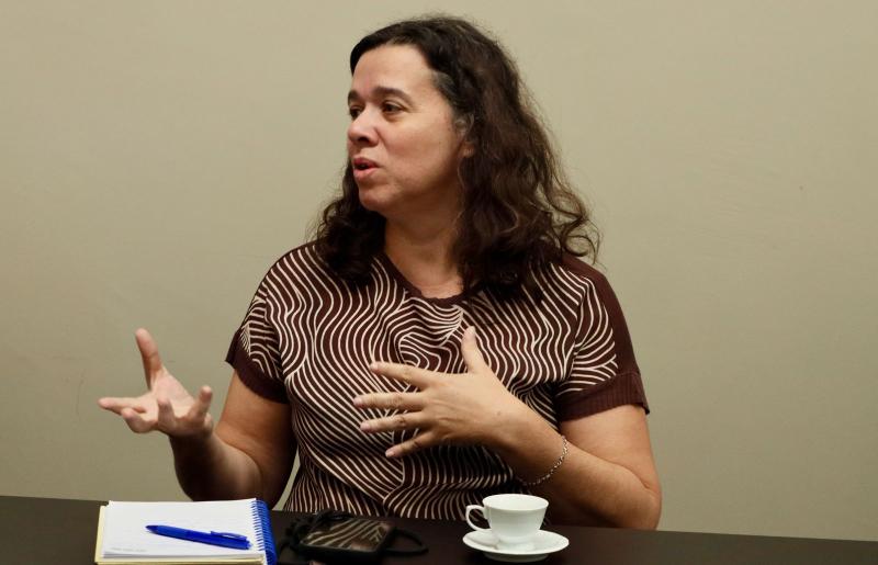 Vice-diretora da FCT Unesp, Clarissa Oliveti, do Departamento de Física