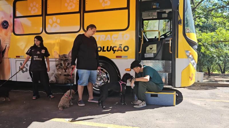 “Castramóvel” foi instalado no Centro Olímpico e contou com apoio de 16 profissionais