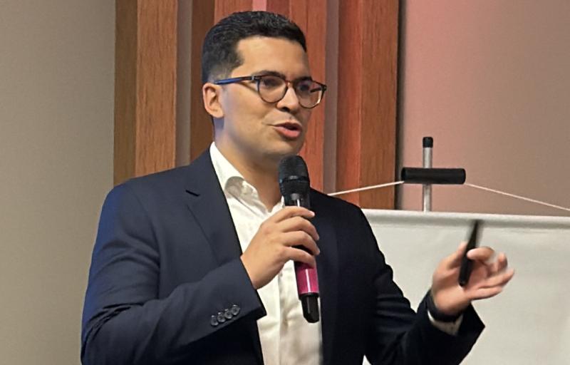 O economista Matheus Spiess analisa a economia brasileira e o cenário atual, hoje, no evento da B3S Investimentos