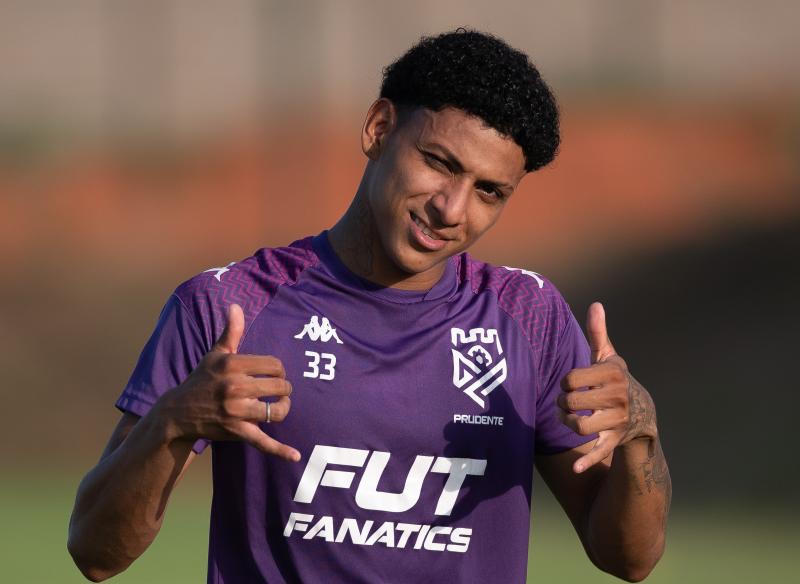 Jovem estava de férias desde o fim da participação do Grêmio Prudente no Paulista da Série A2