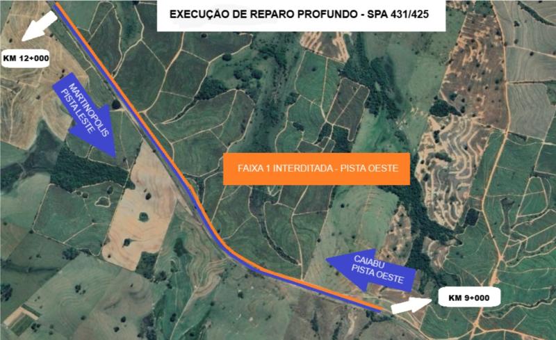 Eixo SP realiza reparos profundos no pavimento da Rodovia de Acesso Salim Farah Maluf