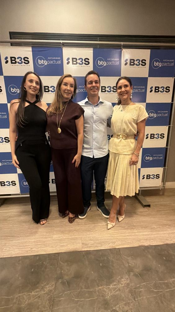Os sócios da B3S Investimentos: Maria Paula Perez ramos, Selma Pereira e Fernanda Sykora Junqueira