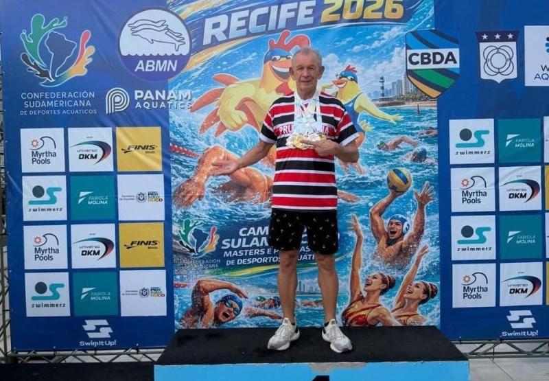 Com os resultados, Fran Alencar se consolida como um dos principais nomes da natação master