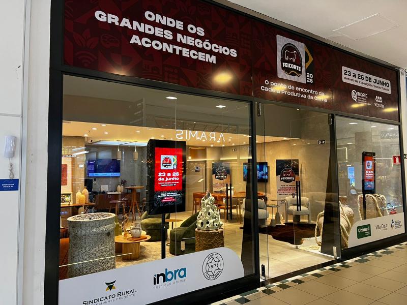 Espaço Feicorte no Prudenshopping já está em funcionamento e atua como vitrine institucional e base de relacionamento