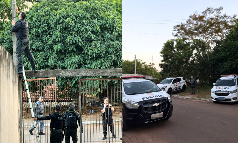 Operação que recolheu materiais suspeitos contou com apoio operacional do GOE e da Polícia Militar