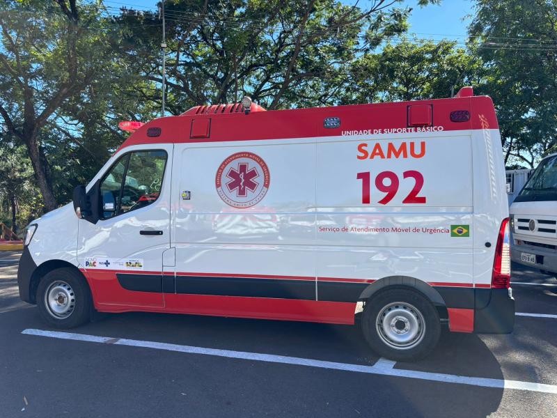 Prudente será sede do serviço e recebeu sete novas ambulâncias
