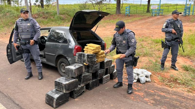 Entorpecentes foram apreendidos durante operação realizada nessa sexta