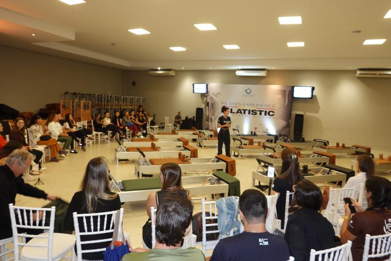 Abertura do Pliates Experience Pilatistic, no Espaço Estrela