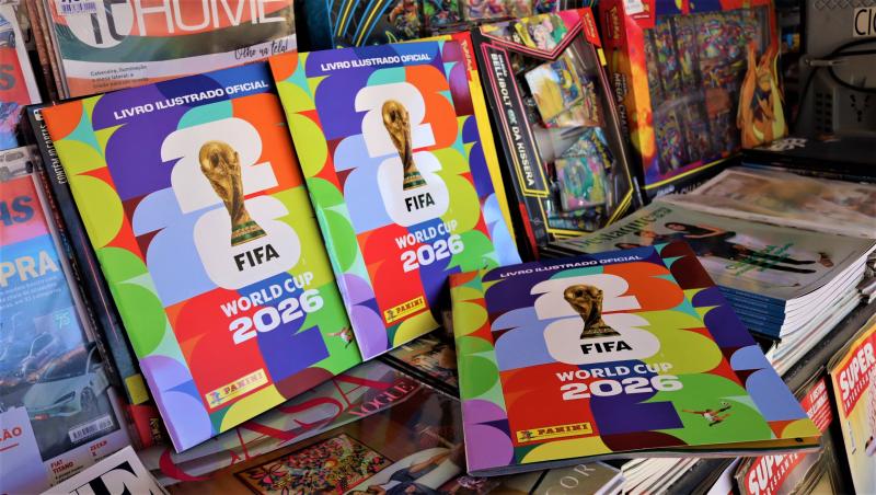Competição já começou, ao menos na corrida para completar o álbum oficial de figurinhas da Copa do Mundo